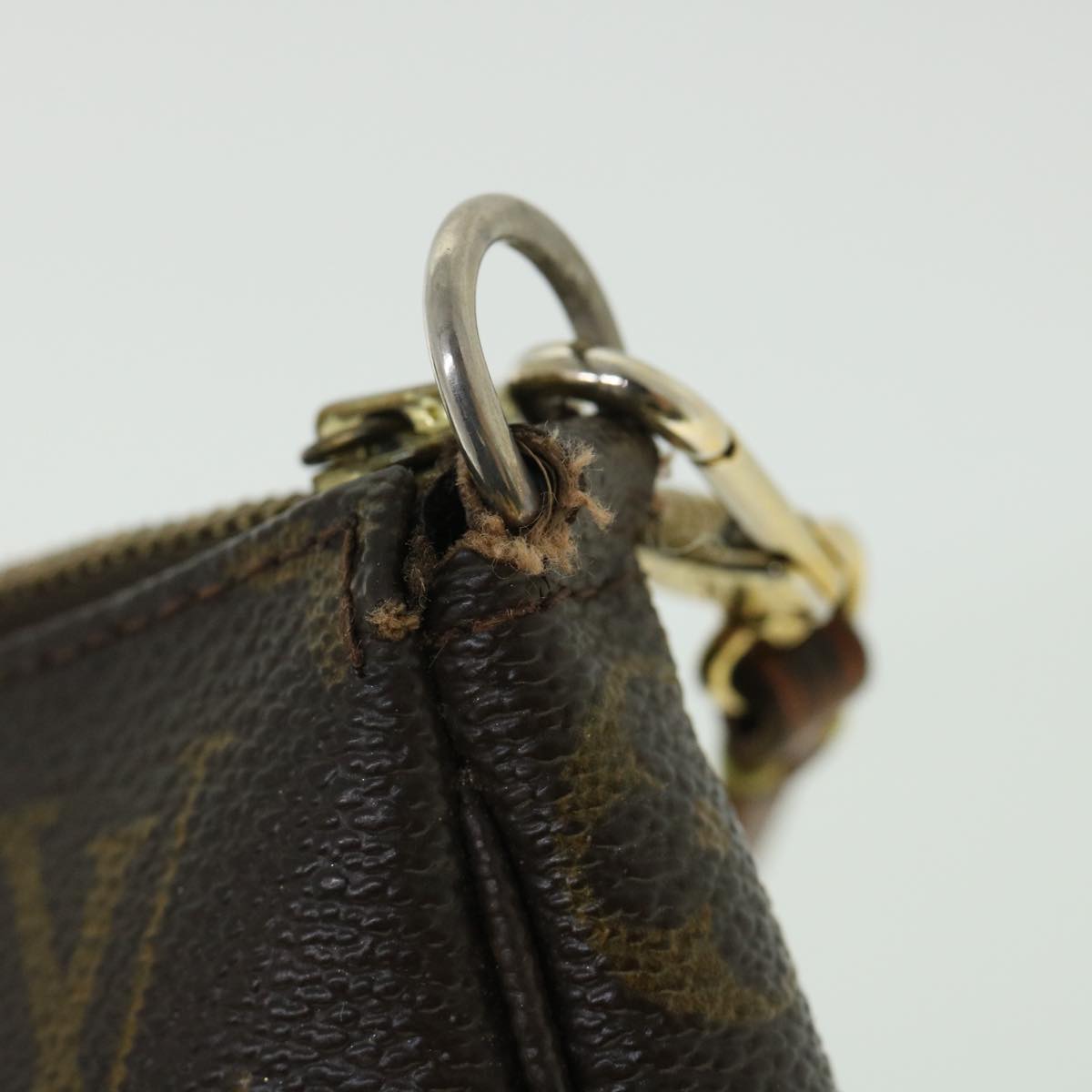 LOUIS VUITTON Monogram Pochette Accessoires Pouch M51980 LV 55133