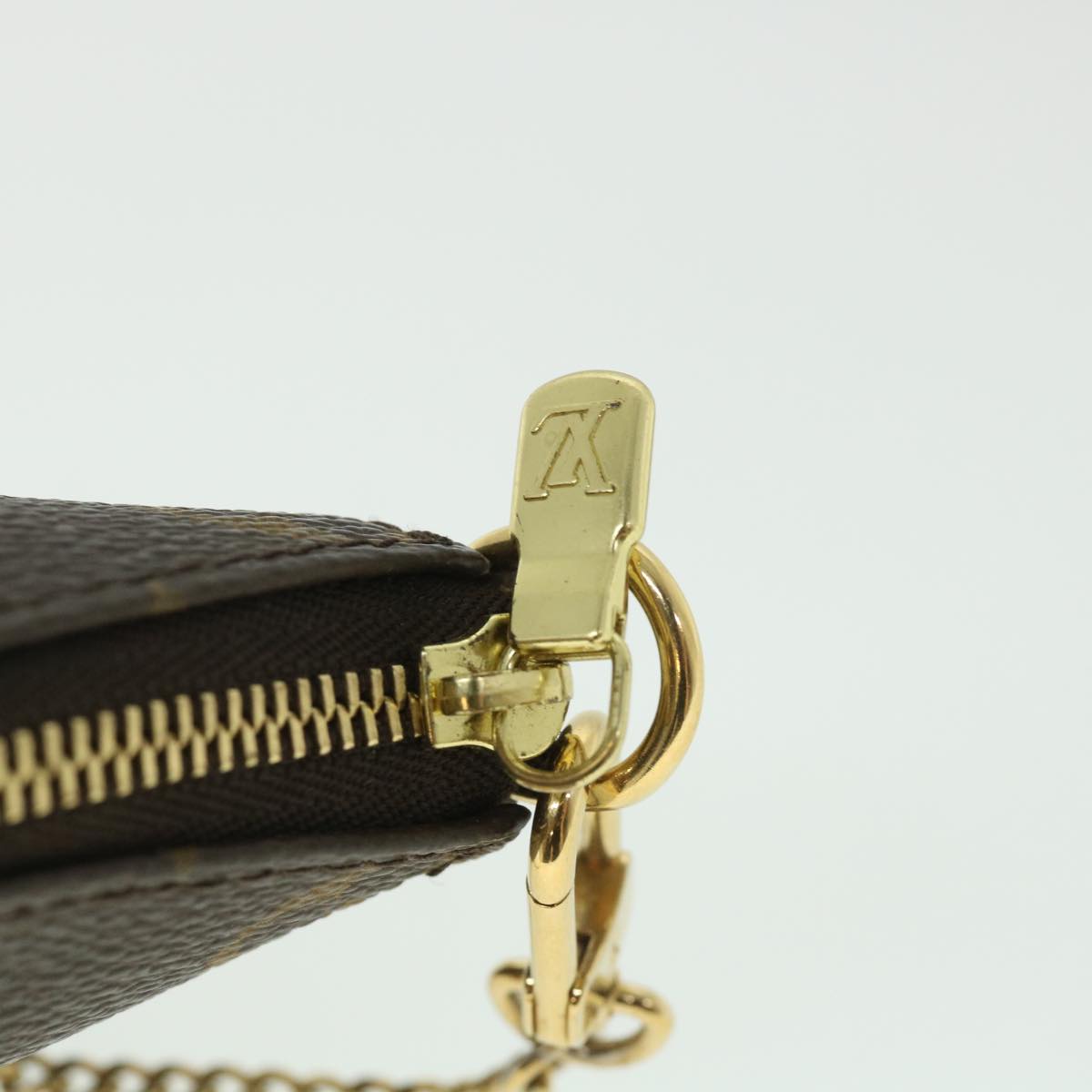 LOUIS VUITTON Monogram Mini Pochette Accessoires Pouch M58009 LV 55135
