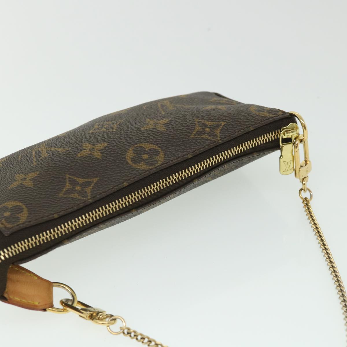 LOUIS VUITTON Monogram Mini Pochette Accessoires Pouch M58009 LV 55135