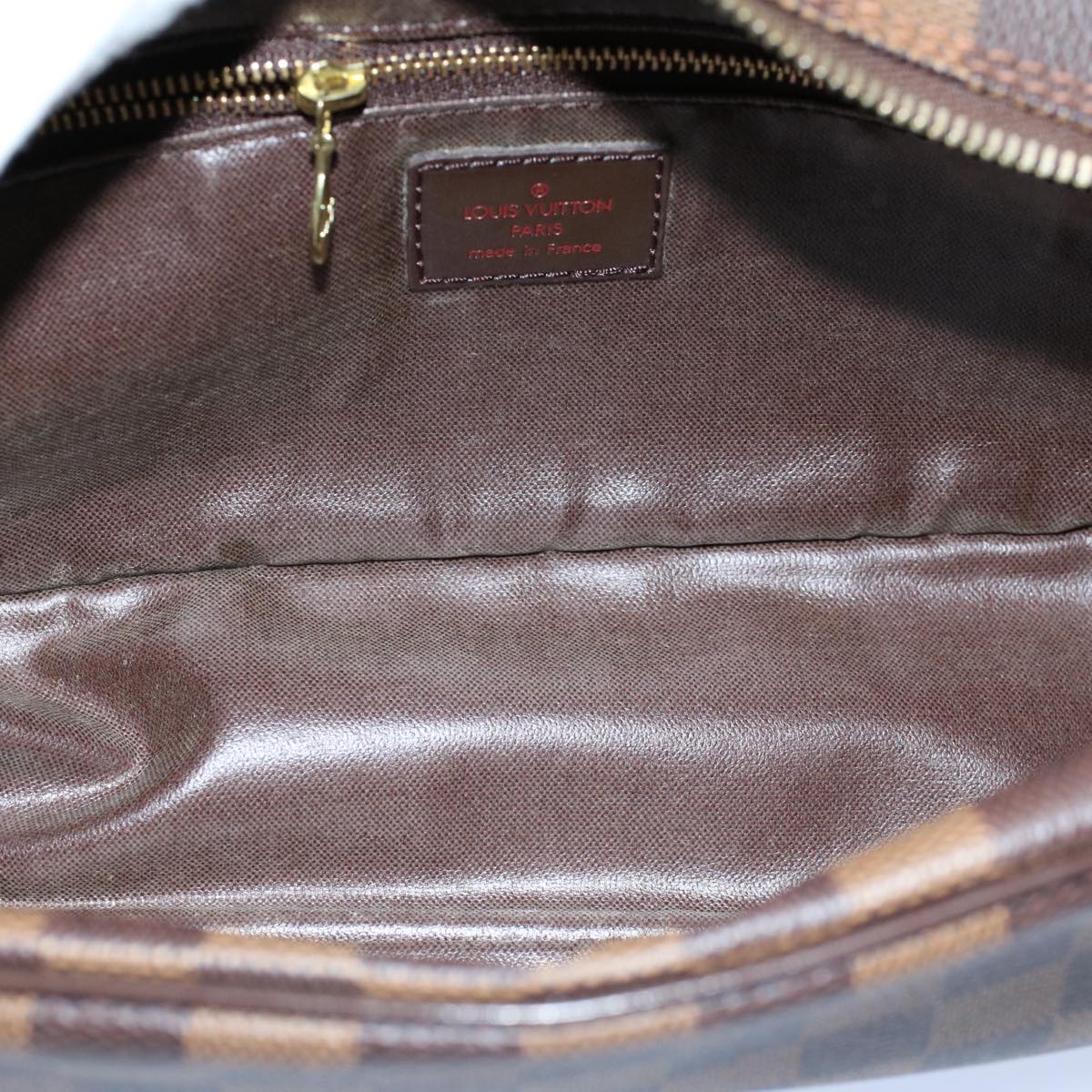 LOUIS VUITTON Damier Ebene Trousse Toilette 25 Clutch Bag N47624 LV 55152