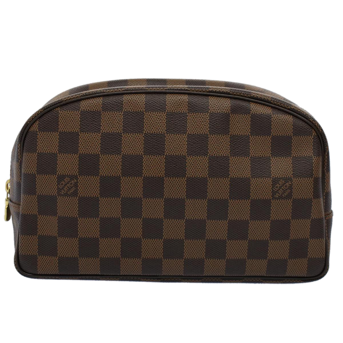 LOUIS VUITTON Damier Ebene Trousse Toilette 25 Clutch Bag N47624 LV 55152