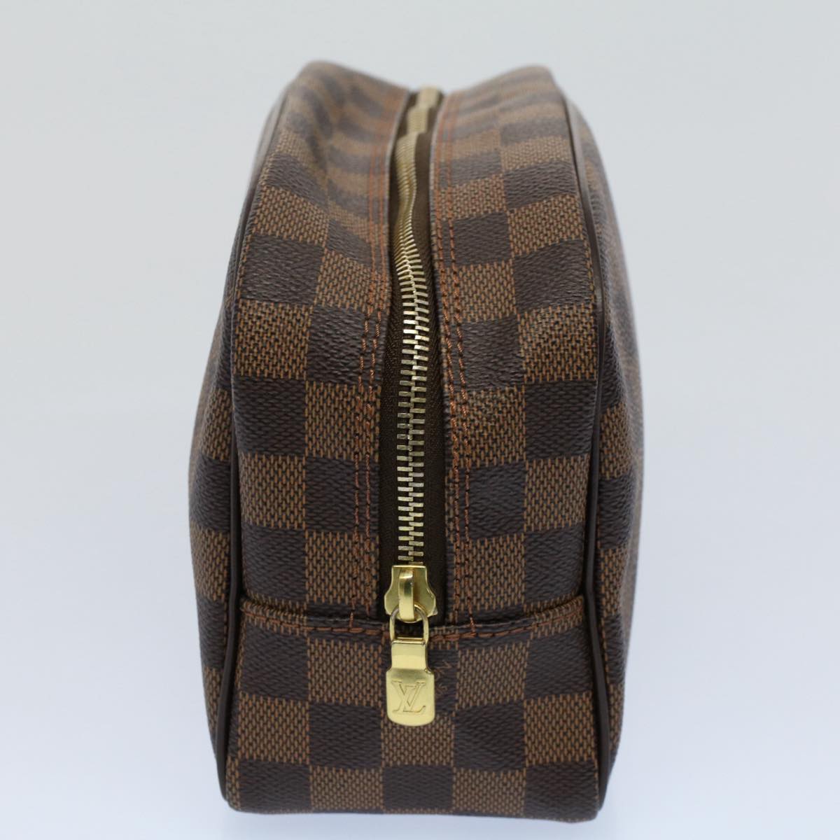 LOUIS VUITTON Damier Ebene Trousse Toilette 25 Clutch Bag N47624 LV 55152