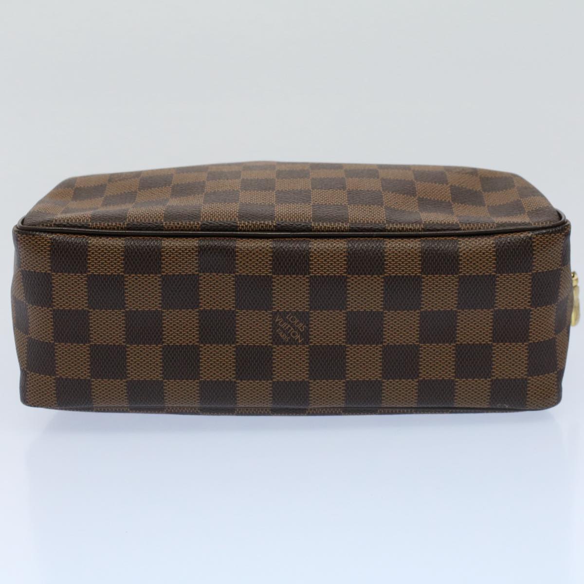 LOUIS VUITTON Damier Ebene Trousse Toilette 25 Clutch Bag N47624 LV 55152