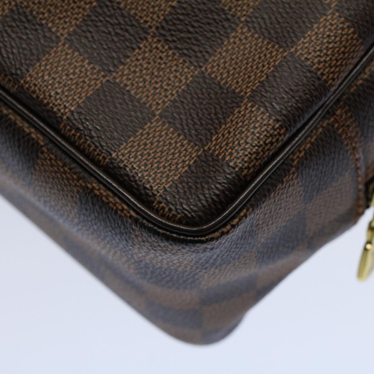 LOUIS VUITTON Damier Ebene Trousse Toilette 25 Clutch Bag N47624 LV 55152