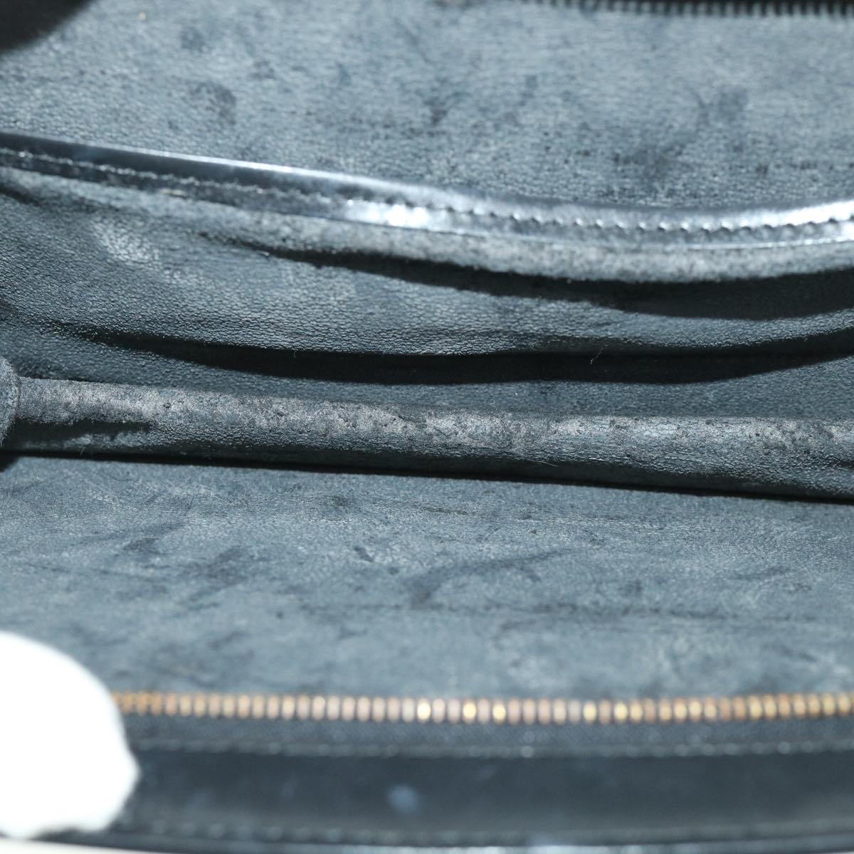 LOUIS VUITTON Epi Trousse Crete Clutch Bag Black M48402 LV 55155