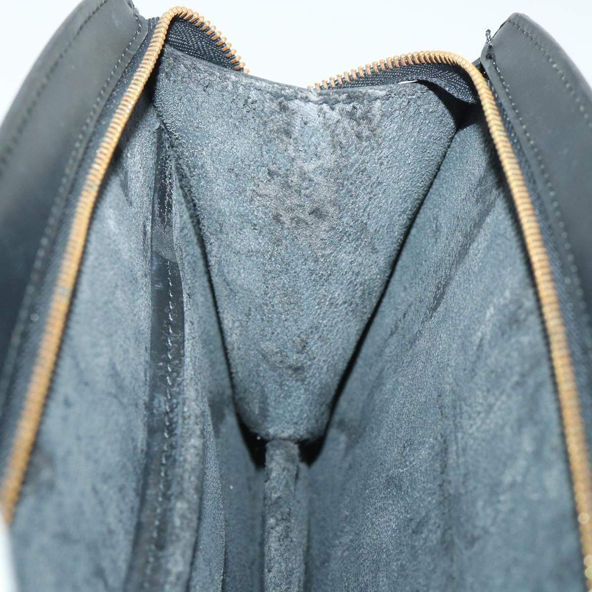 LOUIS VUITTON Epi Trousse Crete Clutch Bag Black M48402 LV 55155
