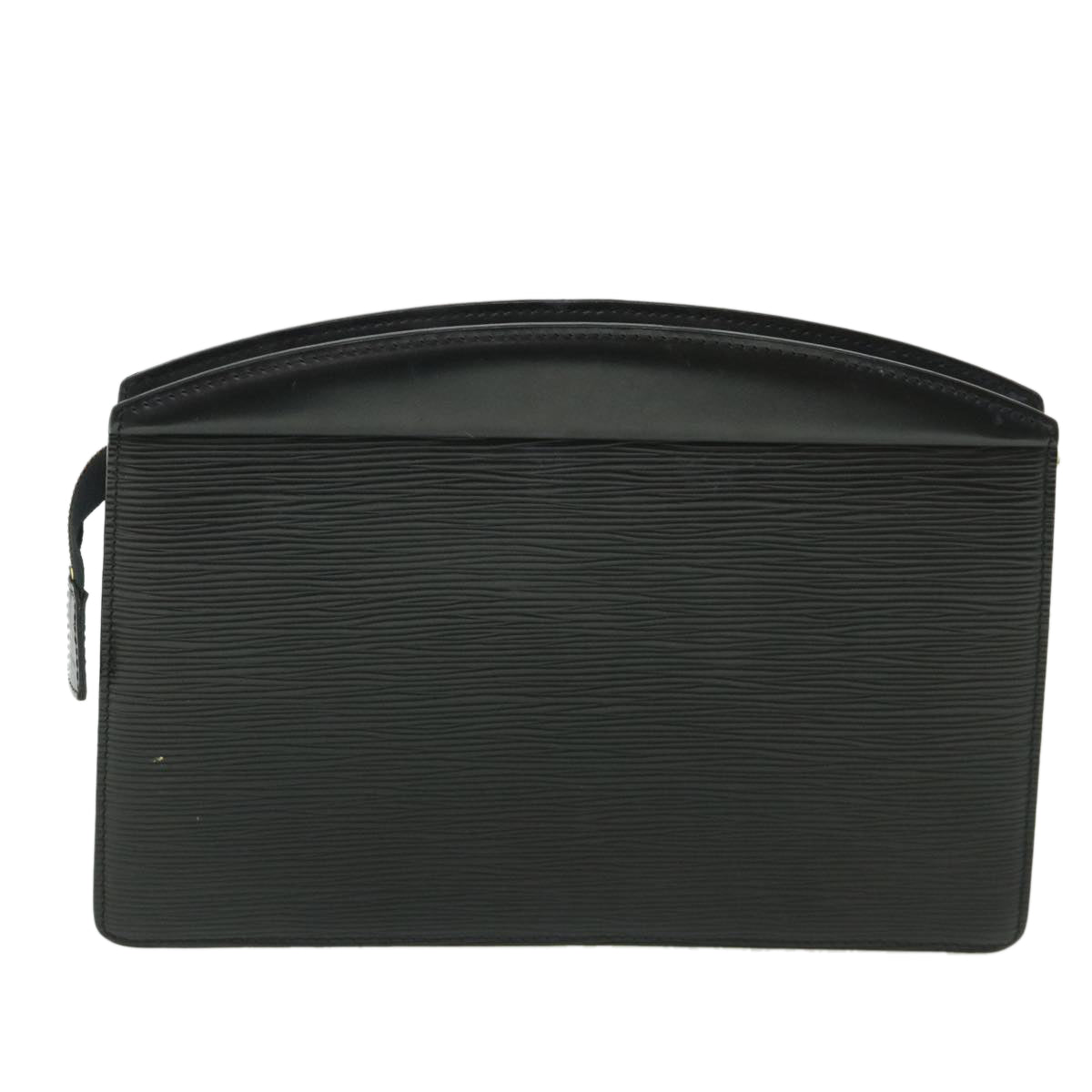 LOUIS VUITTON Epi Trousse Crete Clutch Bag Black M48402 LV 55155