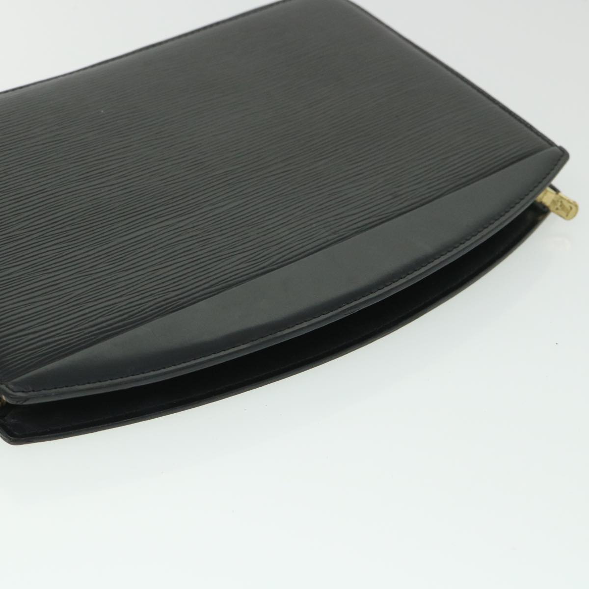 LOUIS VUITTON Epi Trousse Crete Clutch Bag Black M48402 LV 55155