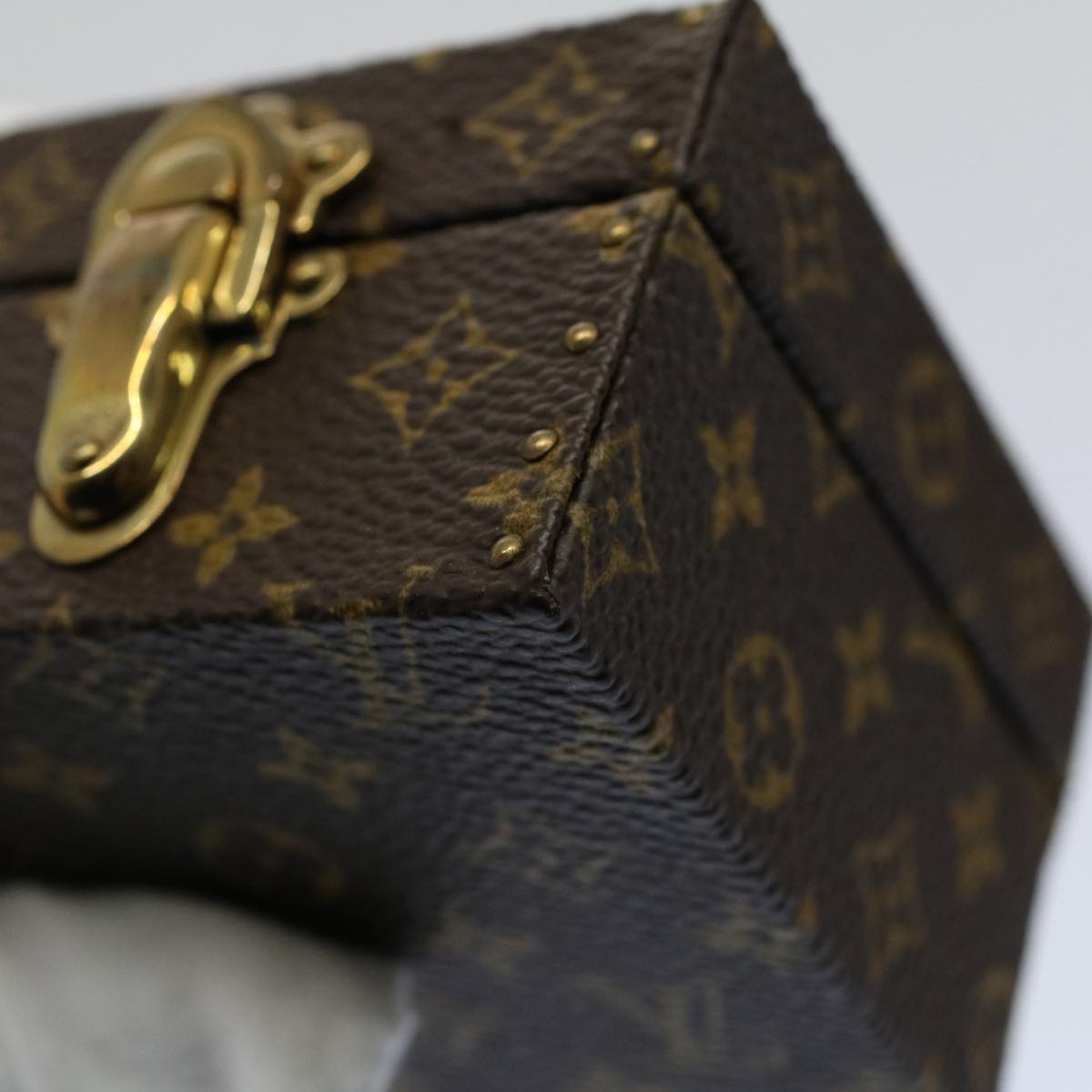 LOUIS VUITTON Monogram Eccrine Declaration Jewelry Box M21010 LV 55159