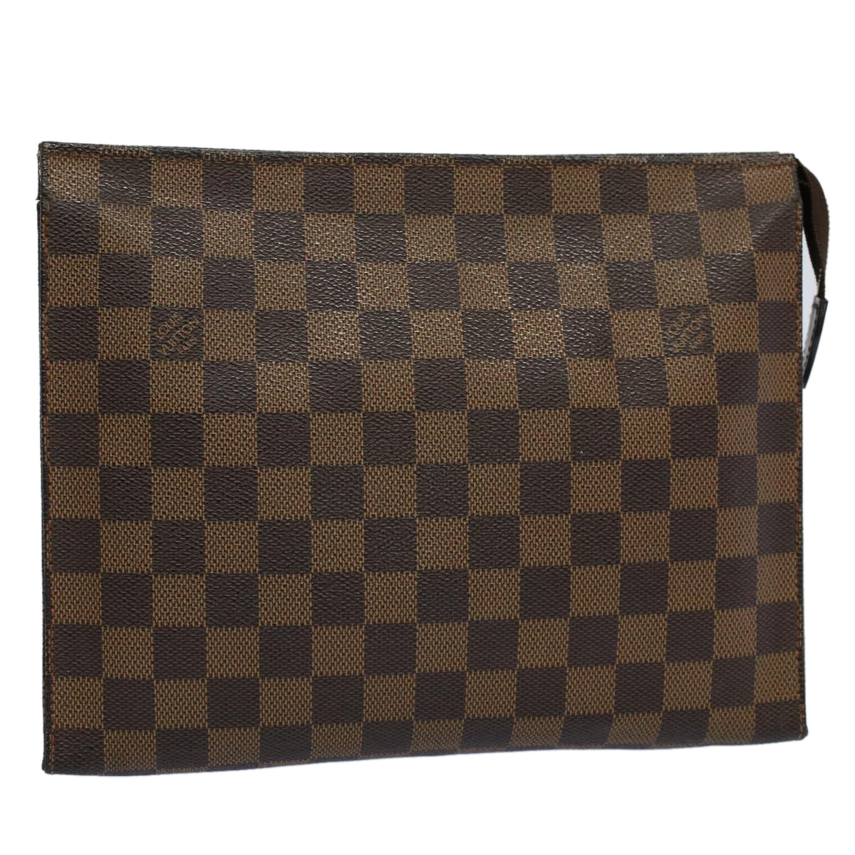 LOUIS VUITTON Damier Ebene Poche Toilette 26 Pouch N47543 LV 55161