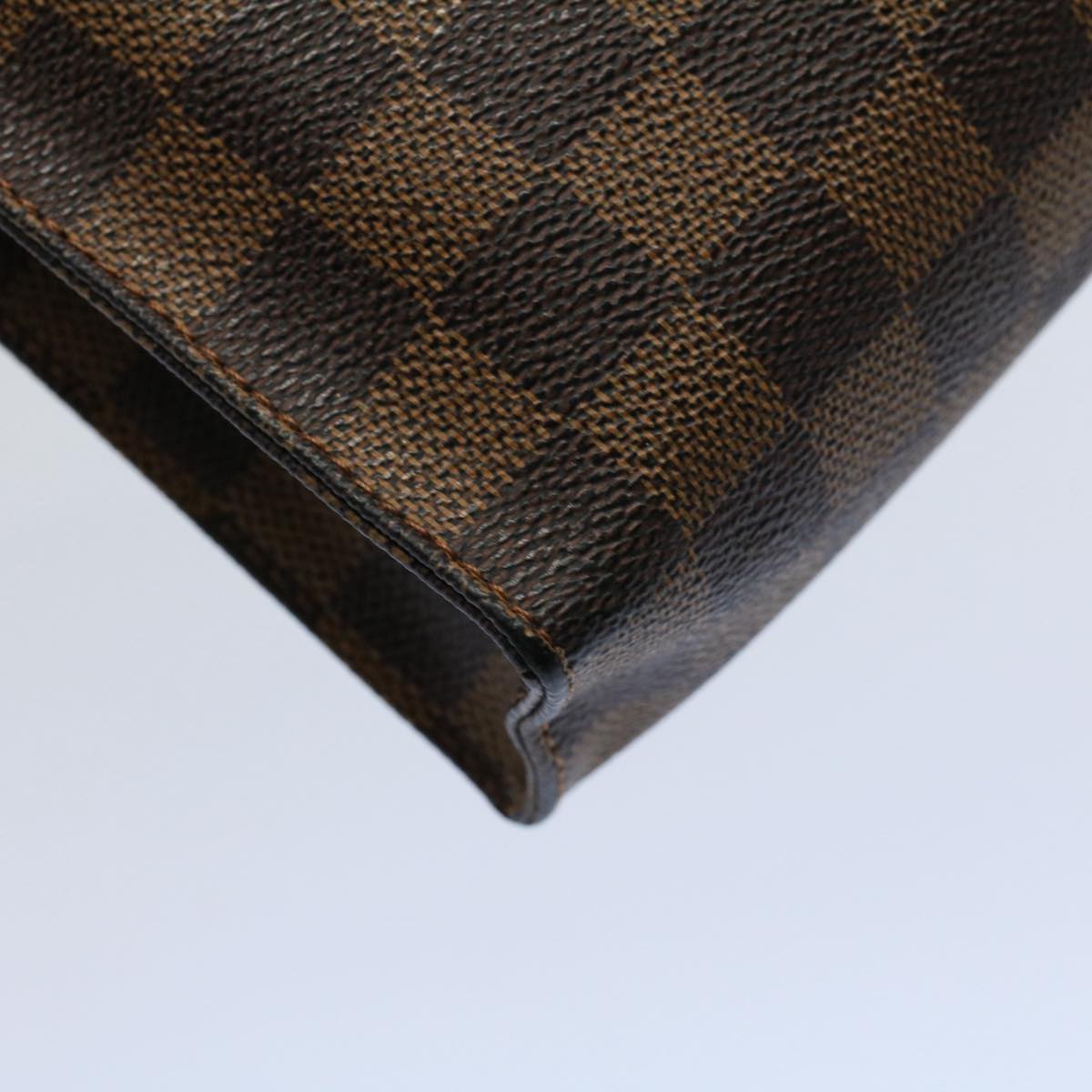 LOUIS VUITTON Damier Ebene Poche Toilette 26 Pouch N47543 LV 55161