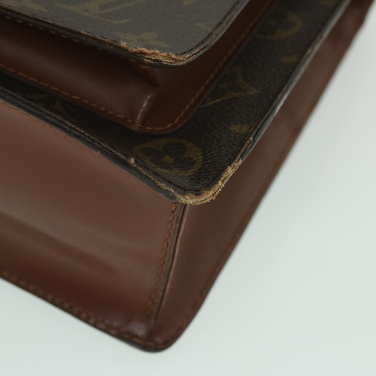 LOUIS VUITTON Monogram Monceau 28 Hand Bag 2way M51185 LV 55168