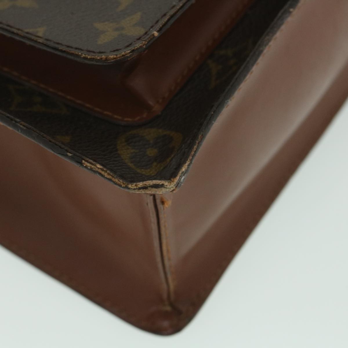 LOUIS VUITTON Monogram Monceau 28 Hand Bag 2way M51185 LV 55168