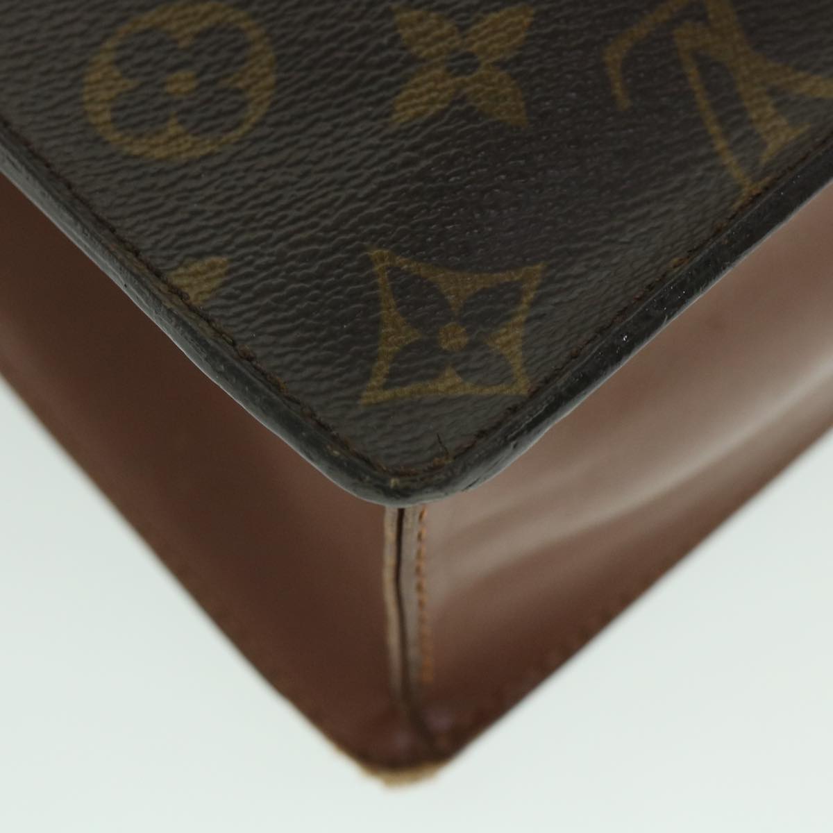 LOUIS VUITTON Monogram Monceau 28 Hand Bag 2way M51185 LV 55168