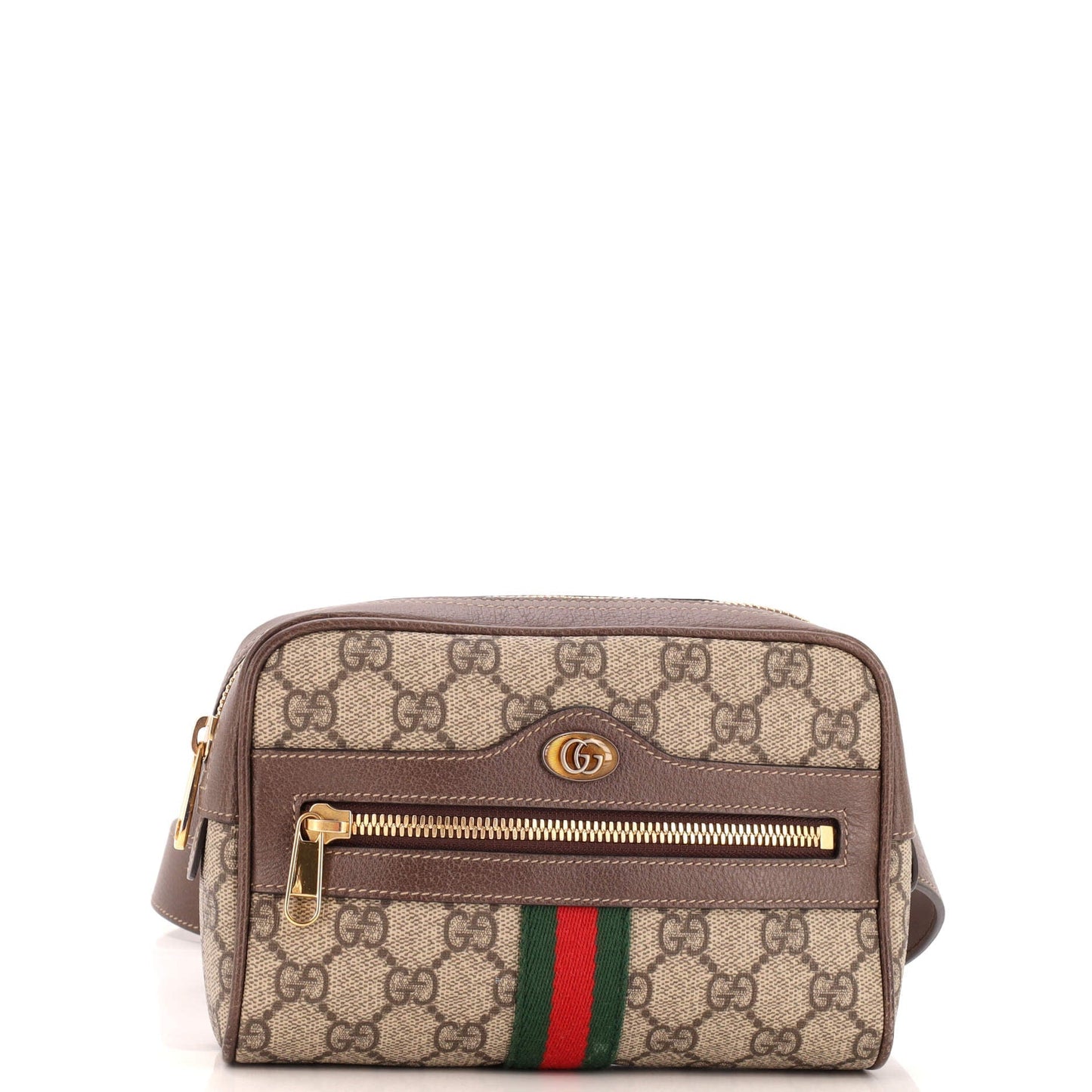 Luxury Gucci Trending 2025 Ophidia Belt Bag GG Coated Canvas Small