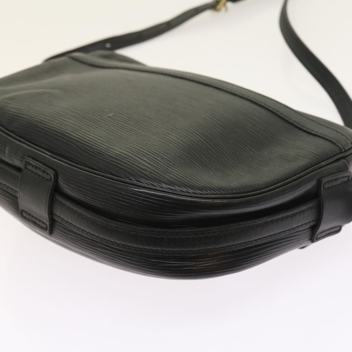 LOUIS VUITTON Epi Jeune Fille MM Shoulder Bag Black M52152 LV 55170