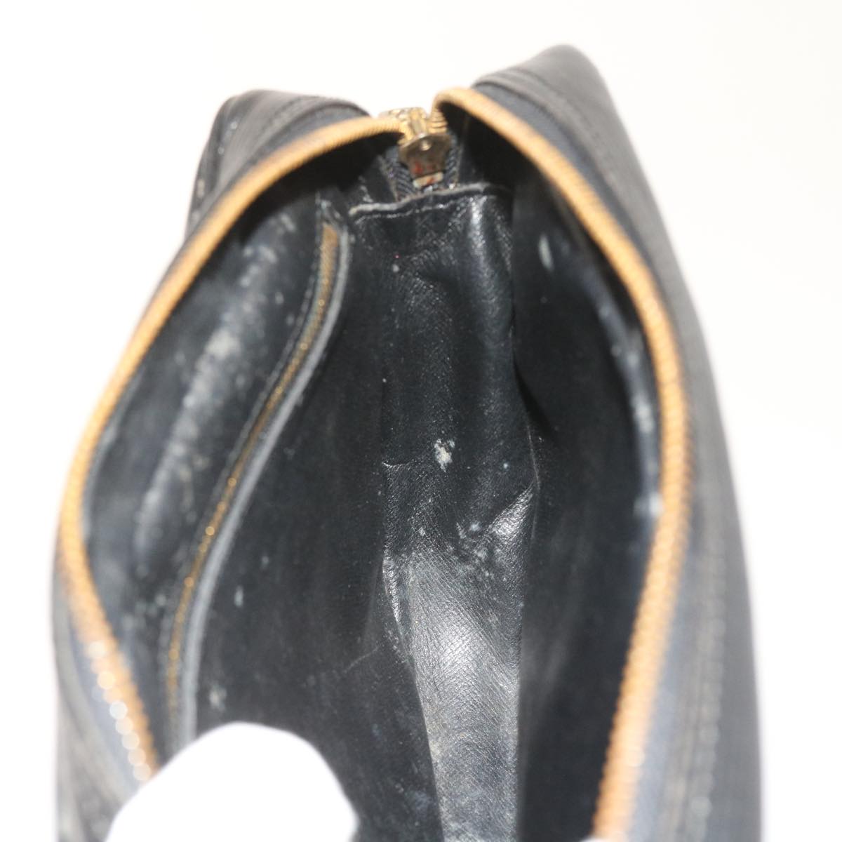 LOUIS VUITTON Epi Jeune Fille MM Shoulder Bag Black M52152 LV 55170