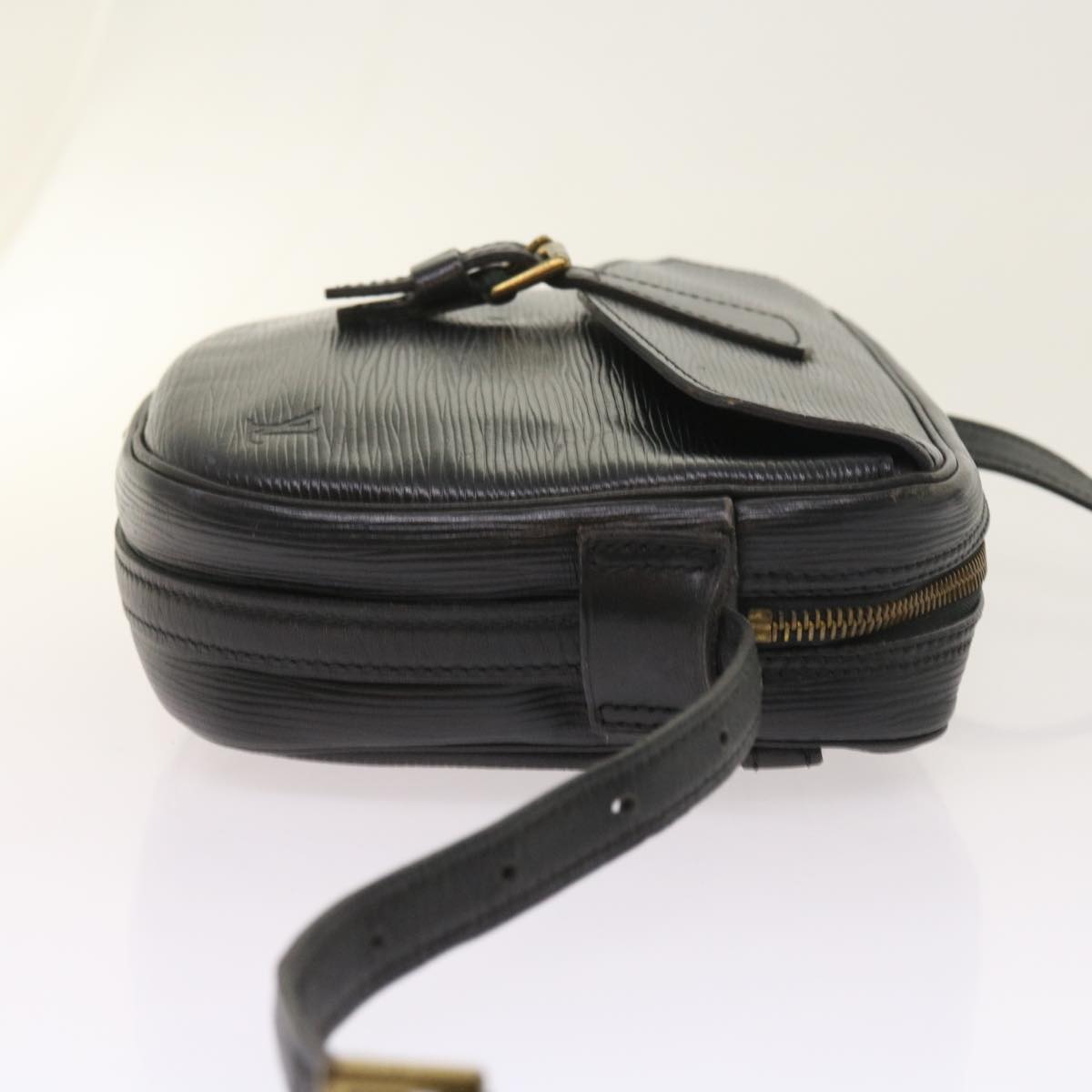 LOUIS VUITTON Epi Jeune Fille MM Shoulder Bag Black M52152 LV 55170