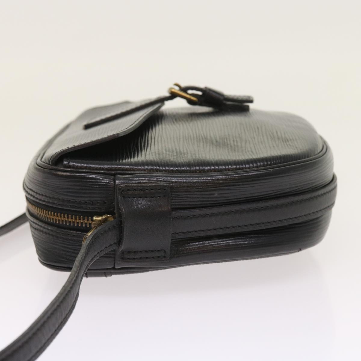LOUIS VUITTON Epi Jeune Fille MM Shoulder Bag Black M52152 LV 55170