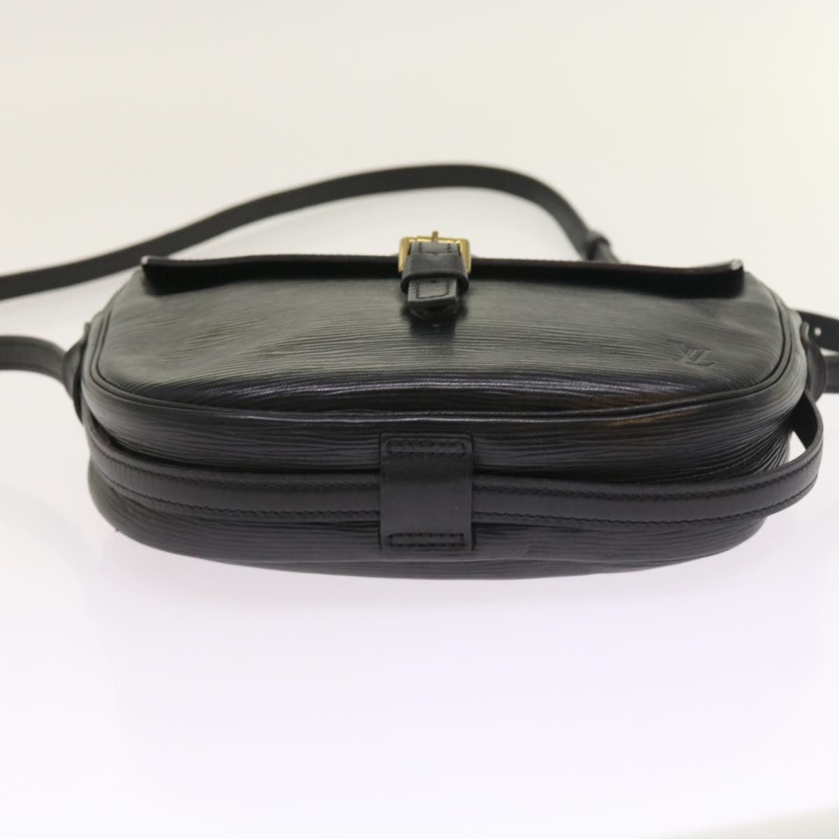 LOUIS VUITTON Epi Jeune Fille MM Shoulder Bag Black M52152 LV 55170