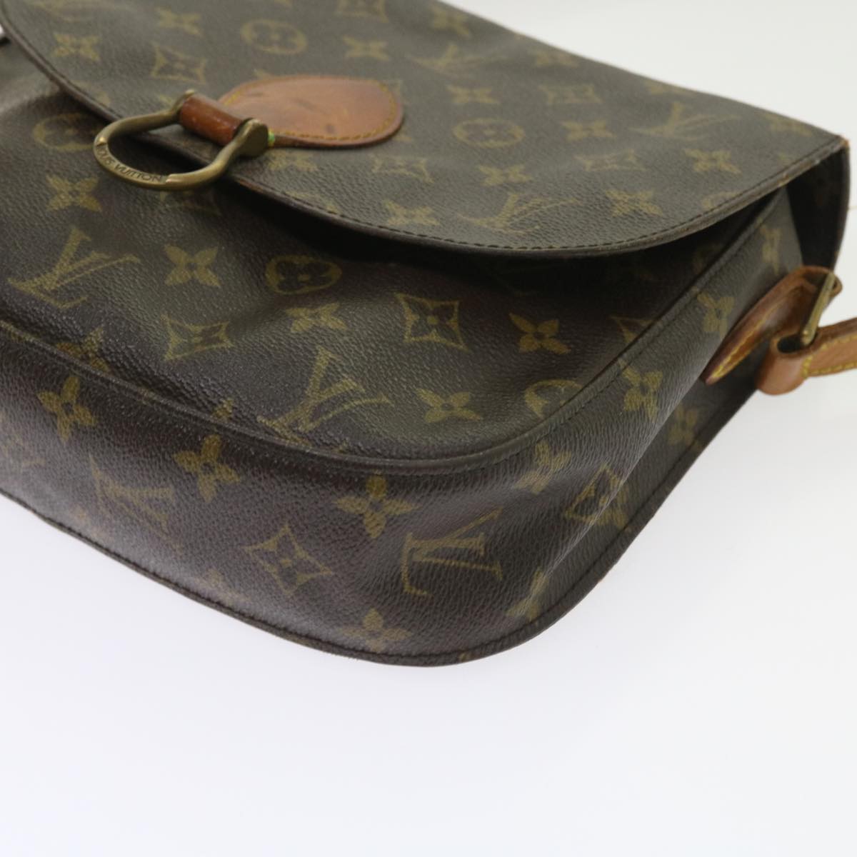 LOUIS VUITTON Monogram Saint Cloud GM Shoulder Bag M51242 LV 55172