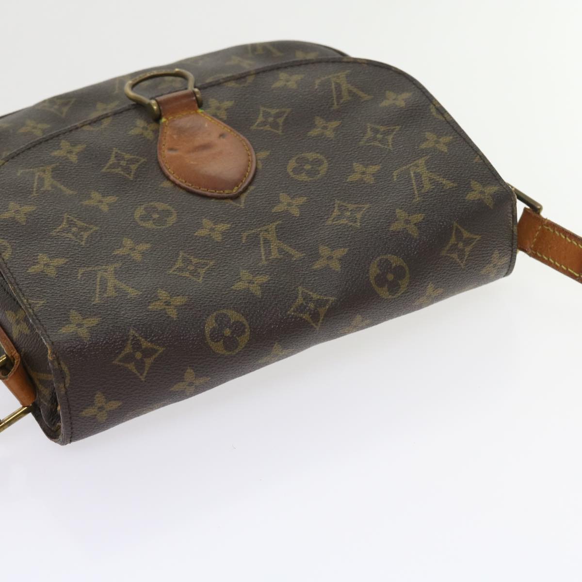 LOUIS VUITTON Monogram Saint Cloud GM Shoulder Bag M51242 LV 55172