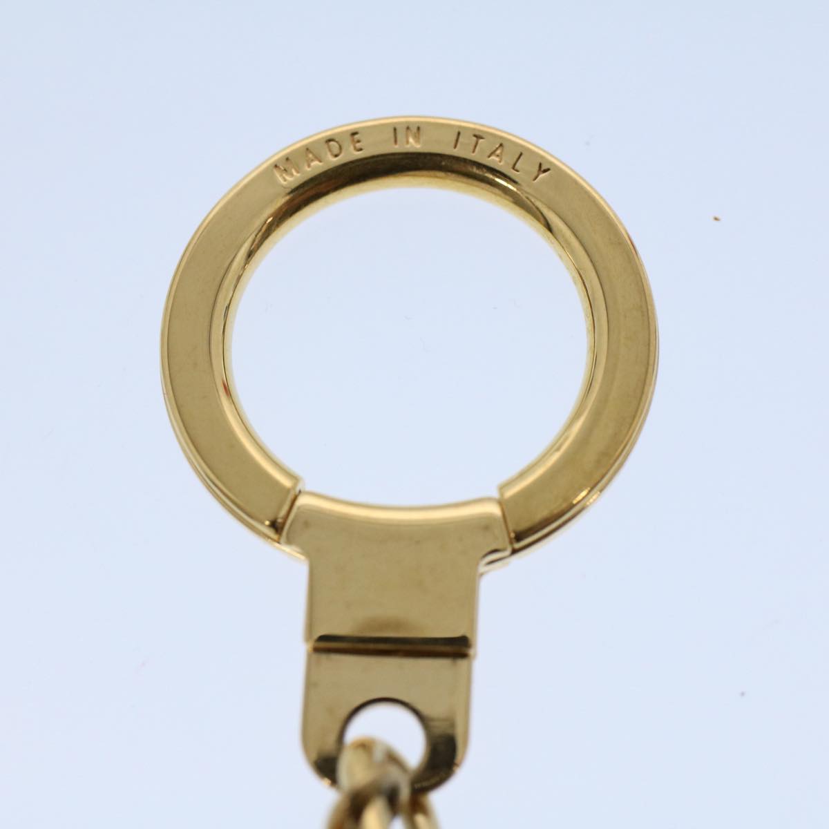 LOUIS VUITTON Porte Cles Jack & Lucy Key Holder Brown Gold M65376 LV 55174