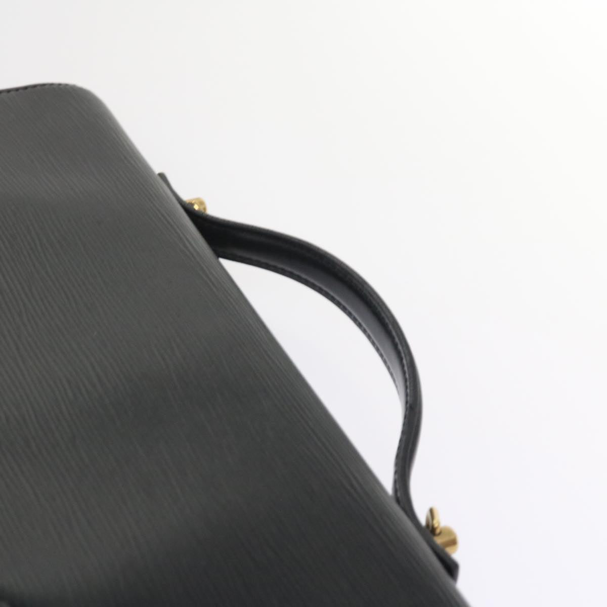 LOUIS VUITTON Epi Porte Documents Bandouliere Briefcase Black M54467 55179