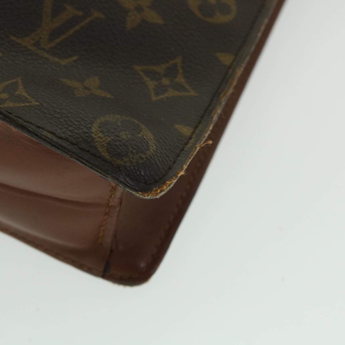 LOUIS VUITTON Monogram Porte Documents Bandouliere Bag M53338 LV 55180