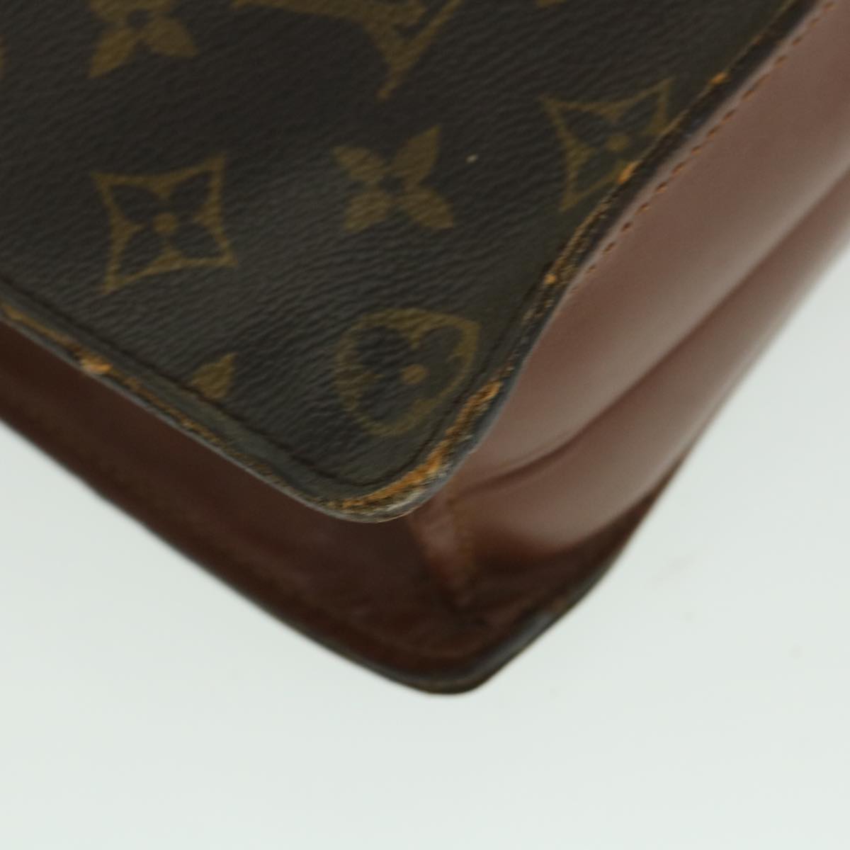 LOUIS VUITTON Monogram Porte Documents Bandouliere Bag M53338 LV 55180