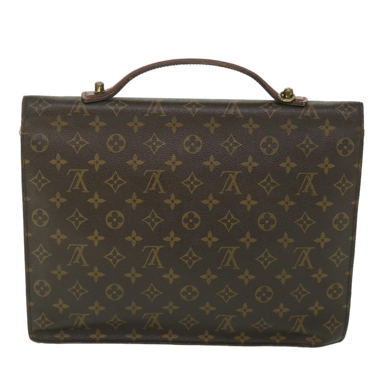 LOUIS VUITTON Monogram Porte Documents Bandouliere Bag M53338 LV 55180