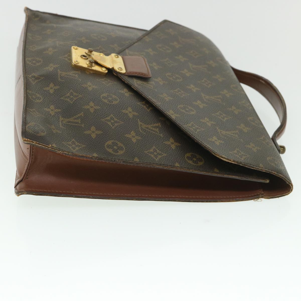 LOUIS VUITTON Monogram Porte Documents Bandouliere Bag M53338 LV 55180