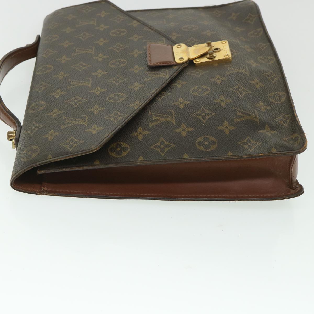 LOUIS VUITTON Monogram Porte Documents Bandouliere Bag M53338 LV 55180
