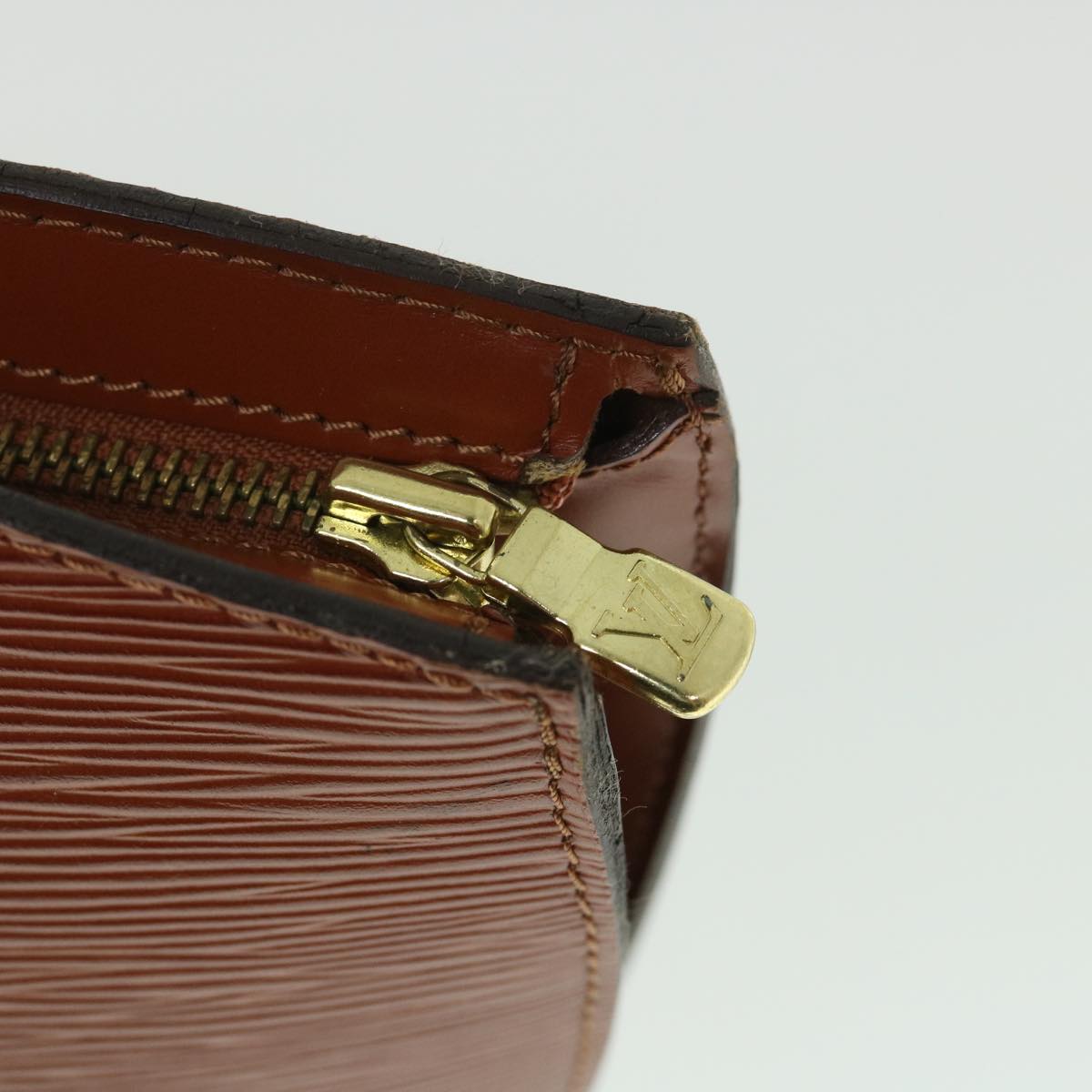 LOUIS VUITTON Epi Saint Jacques Shopping Shoulder Bag Brown M52263 LV 55188