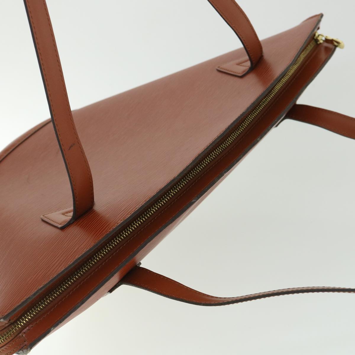 LOUIS VUITTON Epi Saint Jacques Shopping Shoulder Bag Brown M52263 LV 55188