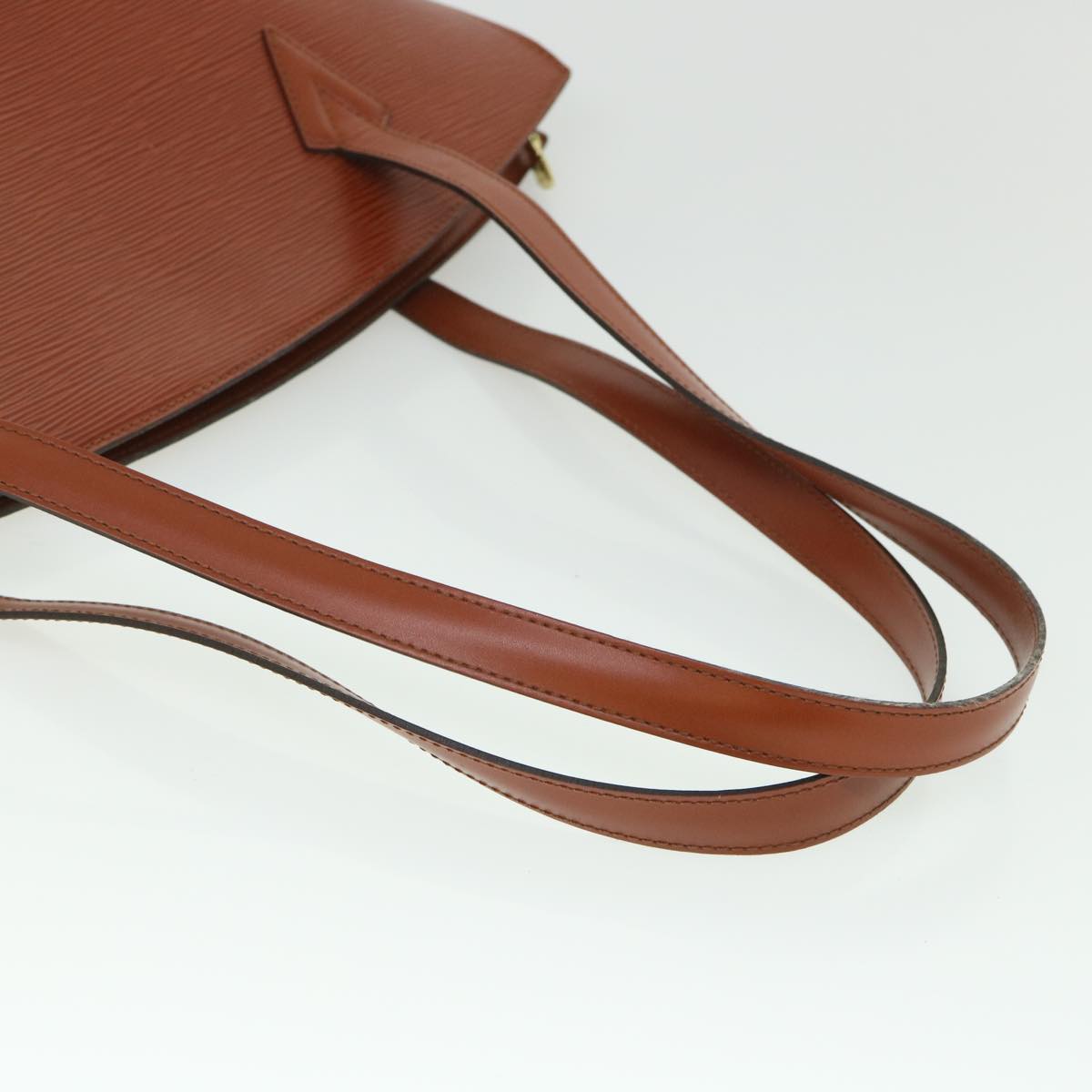 LOUIS VUITTON Epi Saint Jacques Shopping Shoulder Bag Brown M52263 LV 55188