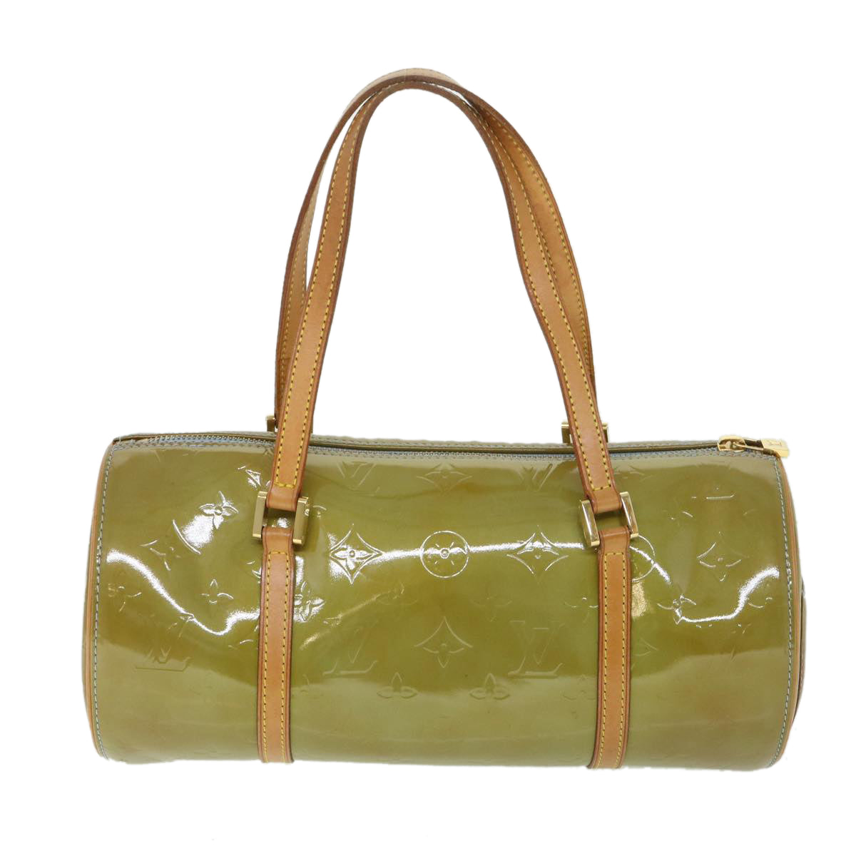 LOUIS VUITTON Monogram Vernis Bedford Hand Bag Baby Blue M91007 LV 55191