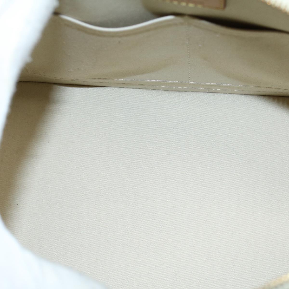 LOUIS VUITTON Monogram Vernis Alma PM Hand Bag Broncorail M91445 LV 55192