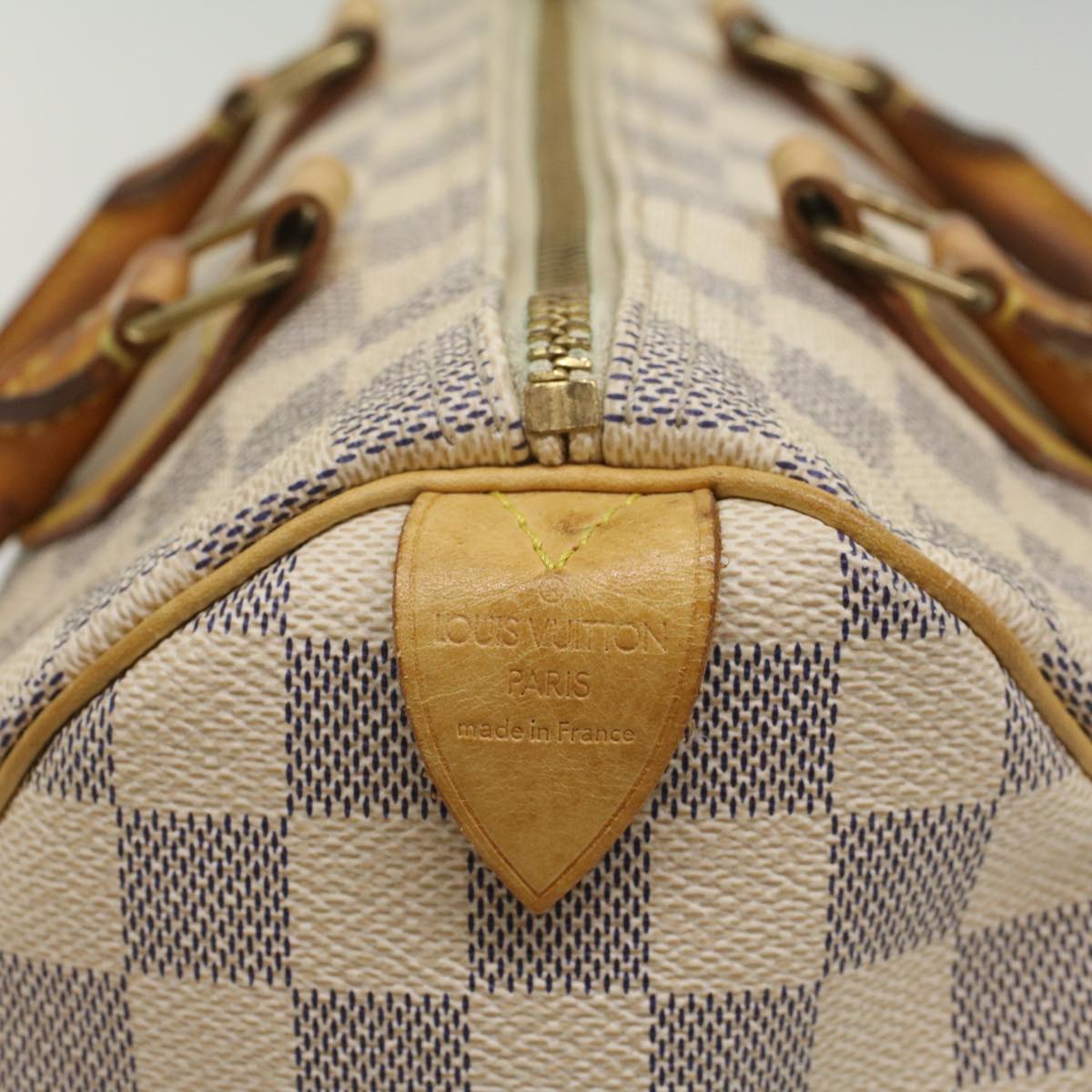 LOUIS VUITTON Damier Azur Speedy 25 Hand Bag N41534 LV 55194