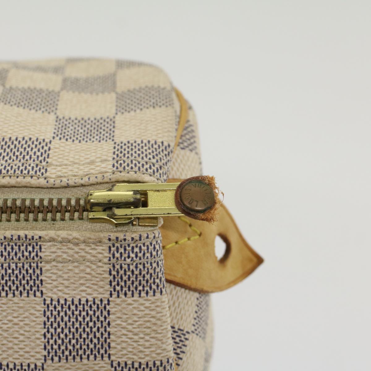 LOUIS VUITTON Damier Azur Speedy 25 Hand Bag N41534 LV 55194