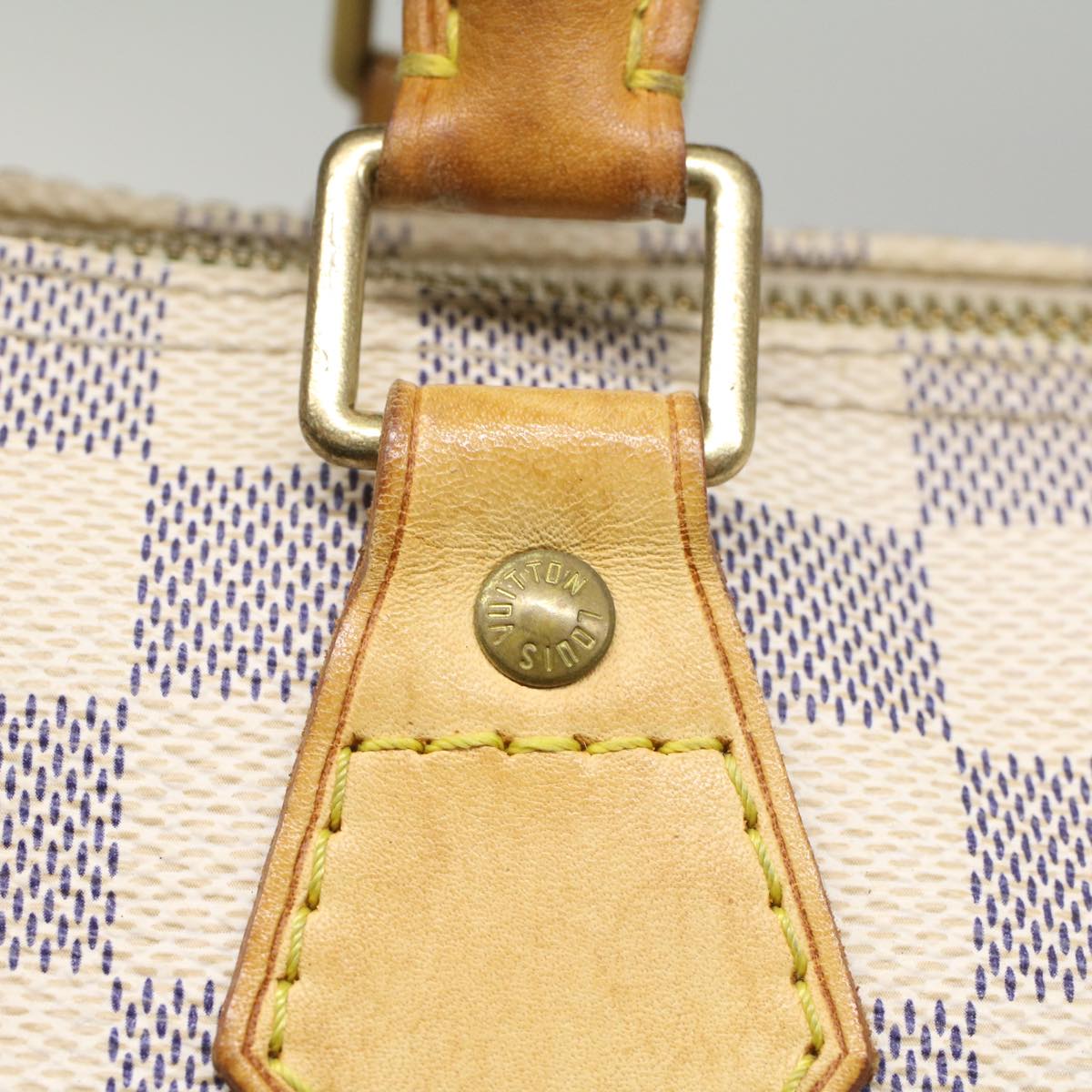 LOUIS VUITTON Damier Azur Speedy 25 Hand Bag N41534 LV 55194