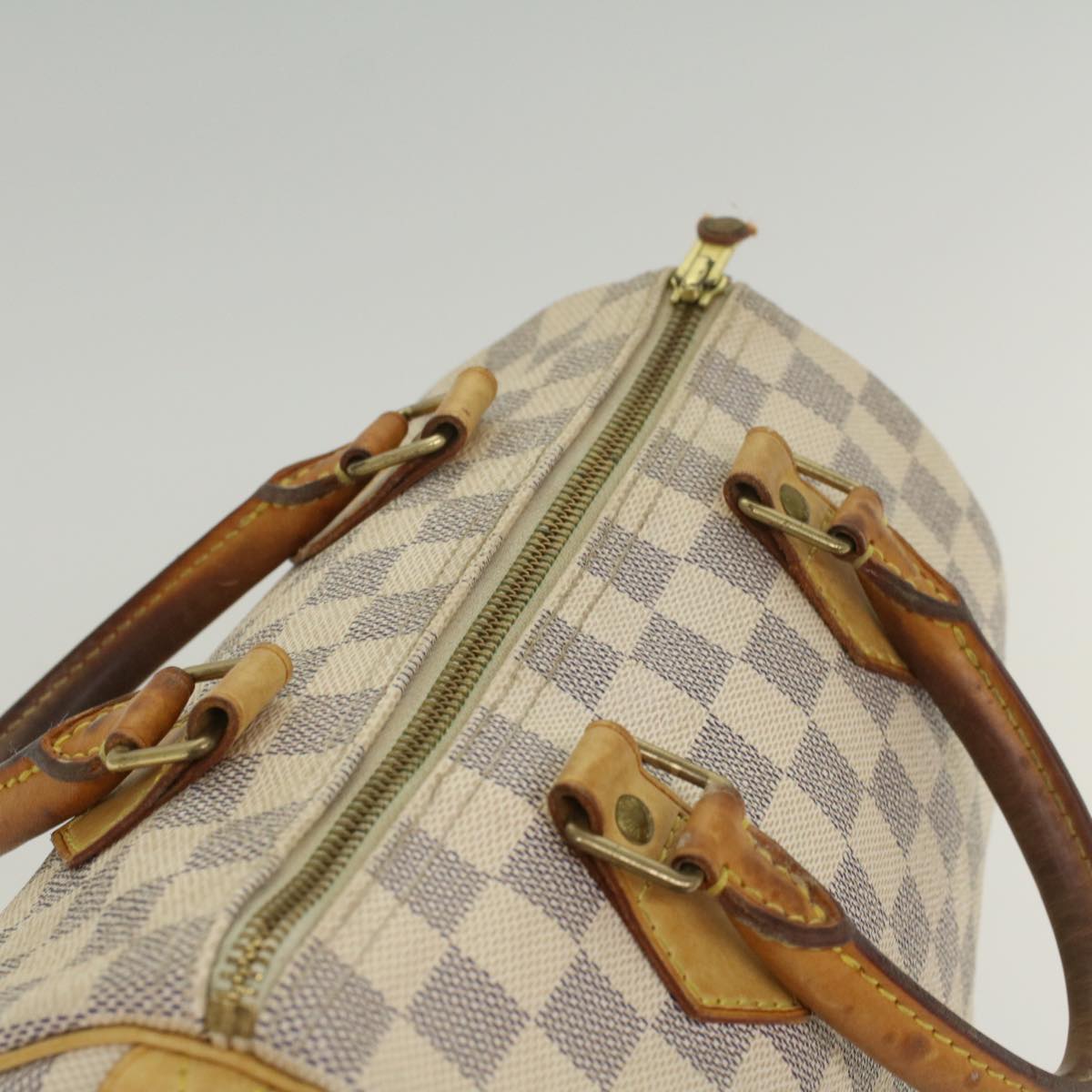 LOUIS VUITTON Damier Azur Speedy 25 Hand Bag N41534 LV 55194