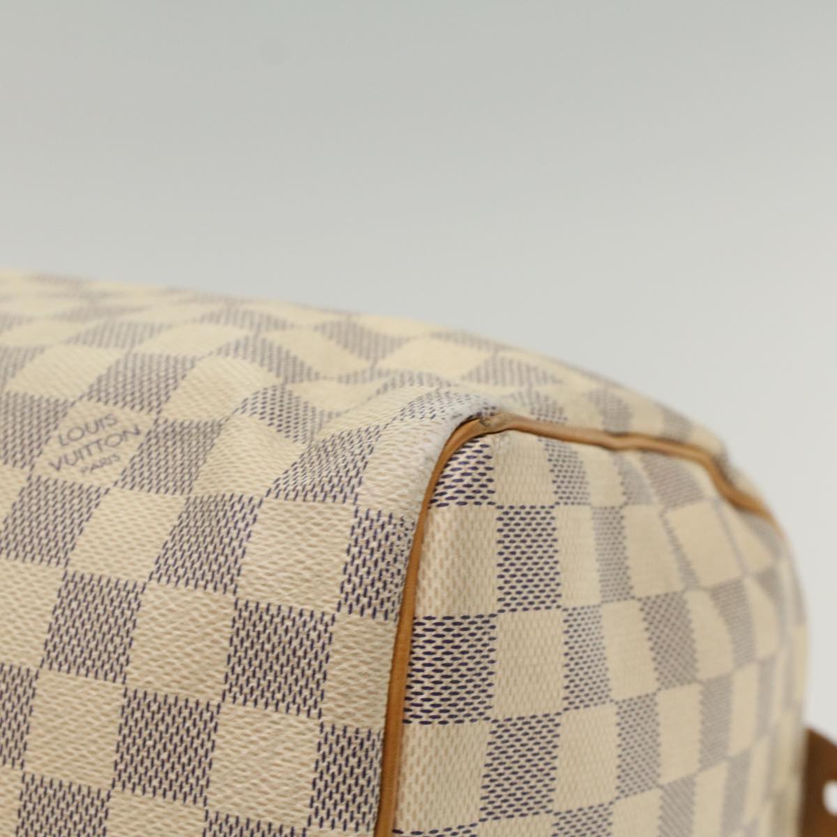 LOUIS VUITTON Damier Azur Speedy 30 Hand Bag N41533 LV 55195
