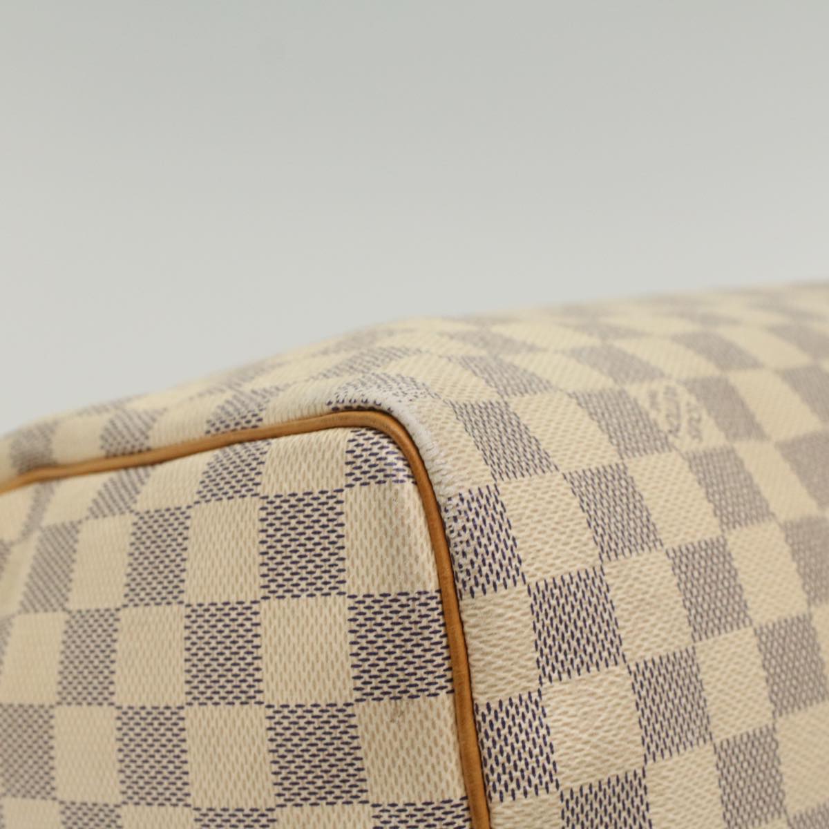 LOUIS VUITTON Damier Azur Speedy 30 Hand Bag N41533 LV 55195
