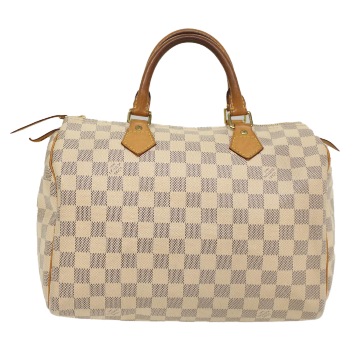 LOUIS VUITTON Damier Azur Speedy 30 Hand Bag N41533 LV 55195
