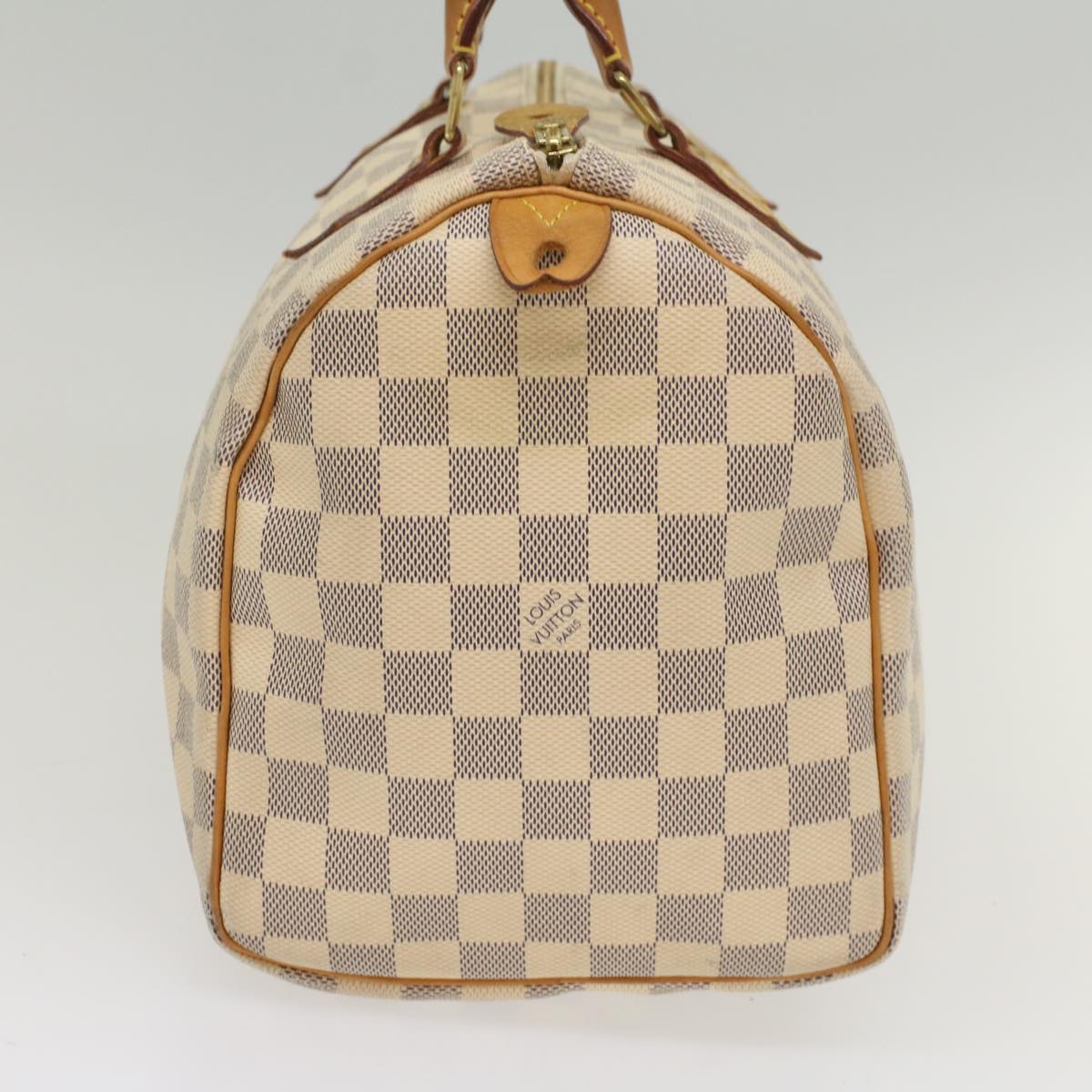 LOUIS VUITTON Damier Azur Speedy 30 Hand Bag N41533 LV 55195