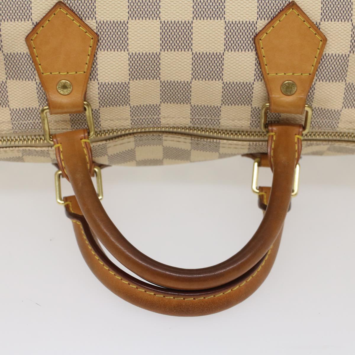 LOUIS VUITTON Damier Azur Speedy 30 Hand Bag N41533 LV 55195