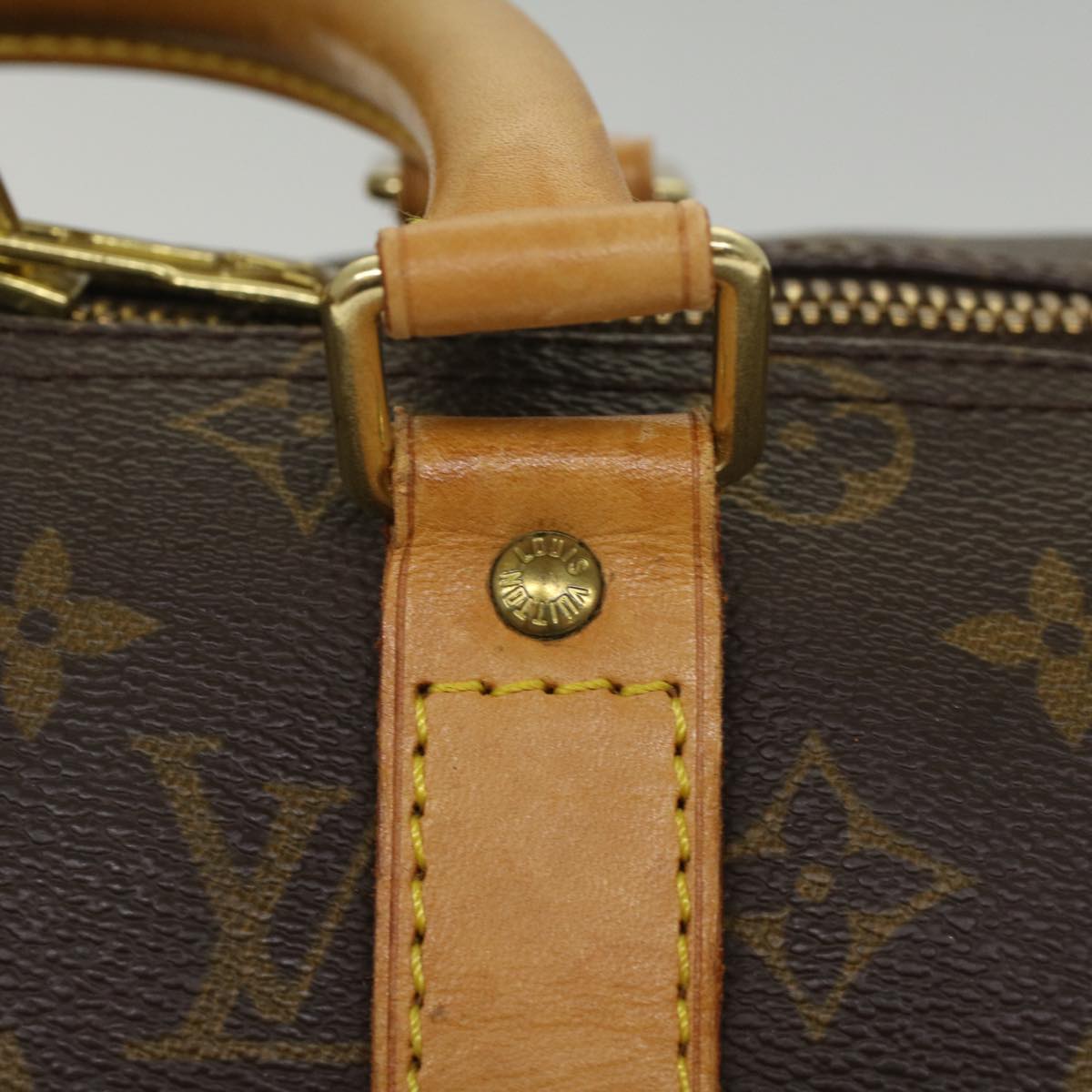 LOUIS VUITTON Monogram Keepall 45 Boston Bag M41428 LV 55196