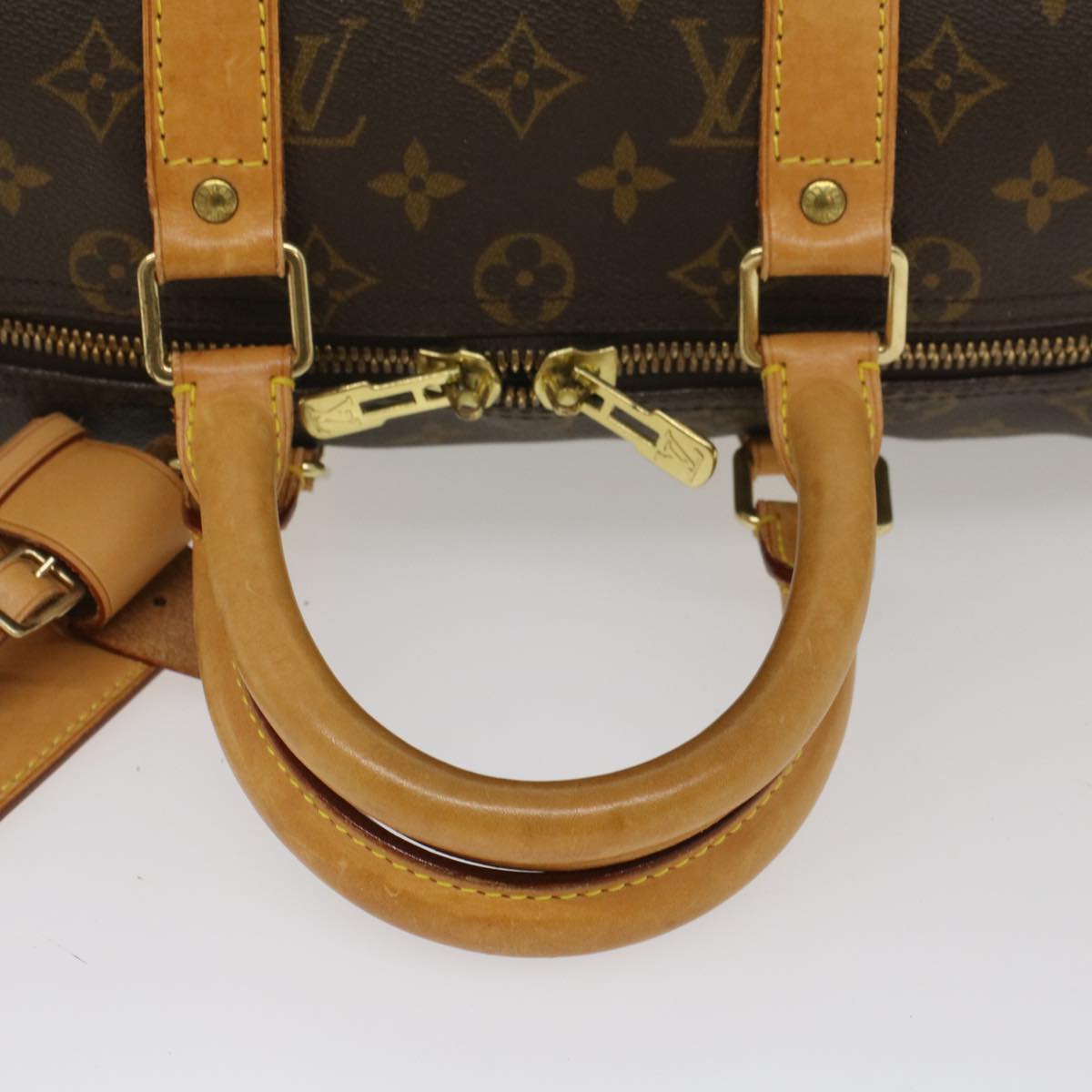 LOUIS VUITTON Monogram Keepall 45 Boston Bag M41428 LV 55196