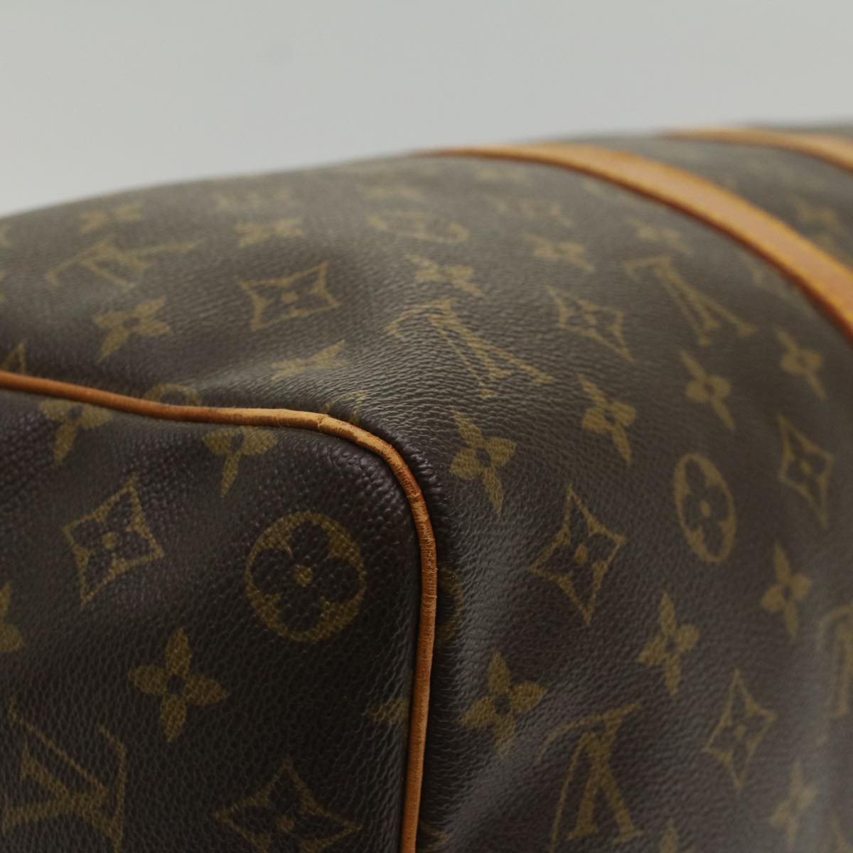 LOUIS VUITTON Monogram Keepall 45 Boston Bag M41428 LV 55208